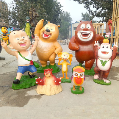 熊出沒動畫雕塑中的計算機網(wǎng)絡技術應用